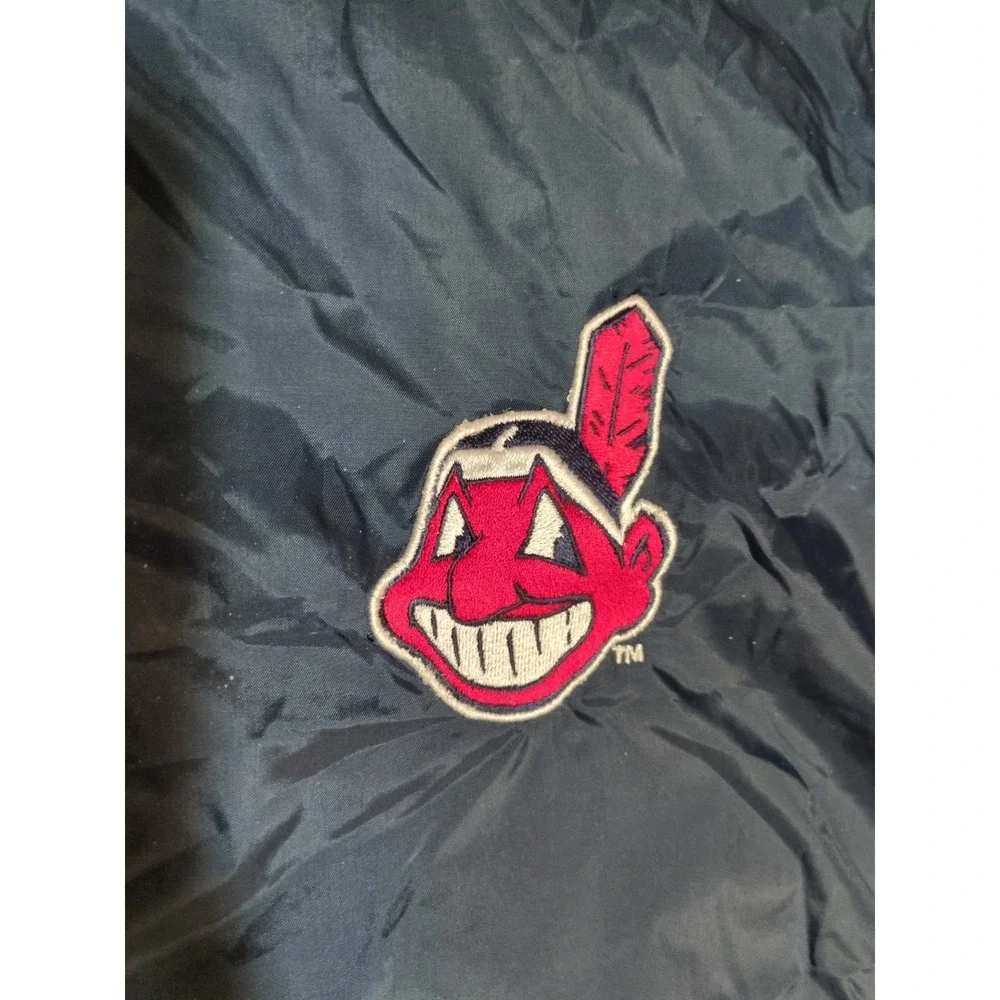 Vintage Short Sleeve XL Cleveland Indians Warmup Rawlings Guardians Windbreaker